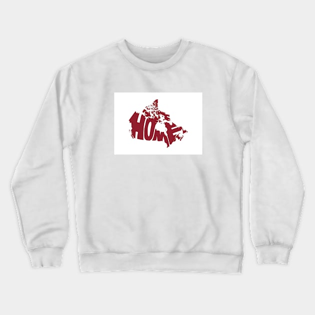 Canada Home Crewneck Sweatshirt by Seanings